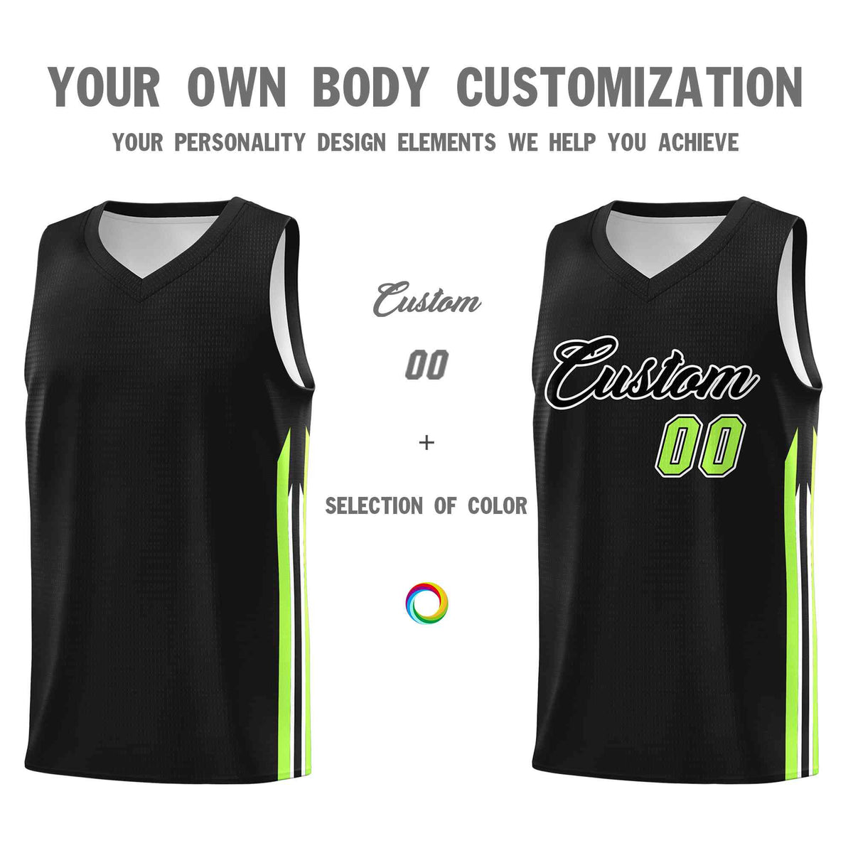 Custom Black Black-Classic Tops Mesh Sport Basketball Jersey Limited