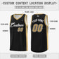 Custom Black White Classic Tops Outdoor Sports Basketball Jersey Limited