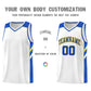 Custom White Royal-Yellow Classic Sets Sports Uniform Basketball Jersey Limited