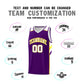 Custom Purple White-Yellow Classic Sets Sports Uniform Basketball Jersey Limited
