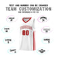 Custom White Red Classic Sets Sports Uniform Basketball Jersey Limited