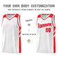 Custom White Red-Pink Classic Sets Sports Uniform Basketball Jersey Limited