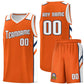 Custom Orange White-Navy Classic Sets Sports Uniform Basketball Jersey