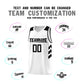 Custom White Black Classic Sets Sports Uniform Basketball Jersey Limited