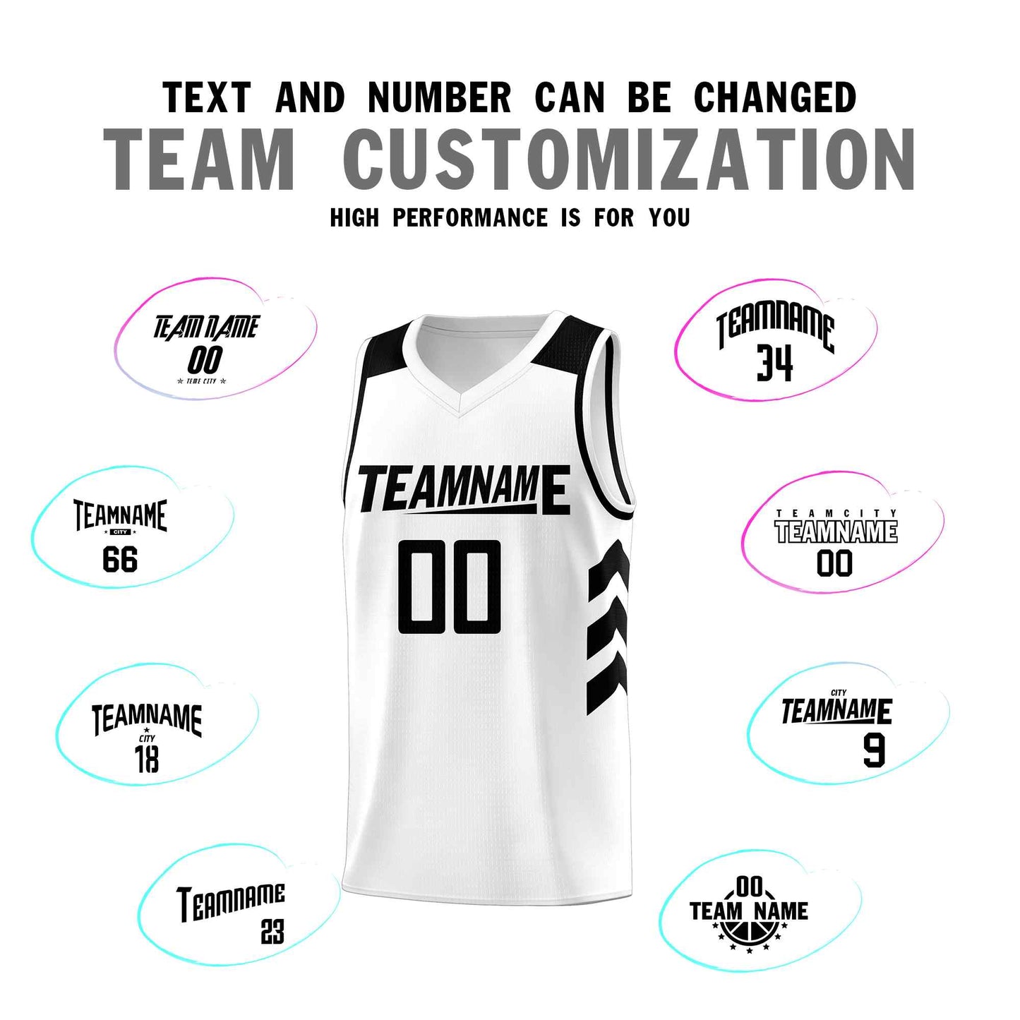 Custom White Black Classic Sets Sports Uniform Basketball Jersey Limited