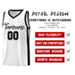 Custom White Black Classic Sets Sports Uniform Basketball Jersey Limited