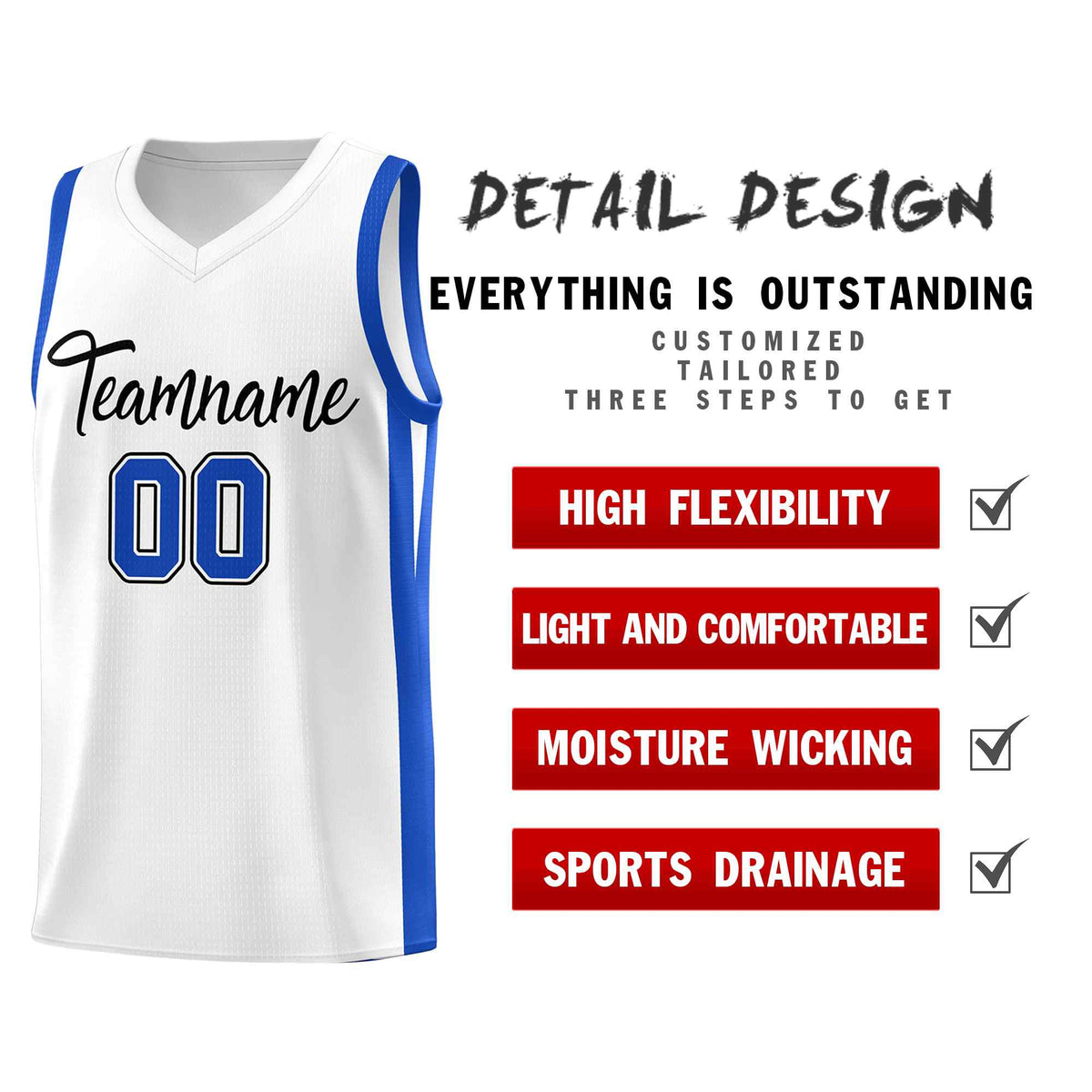 Custom White Black Classic Sets Sports Uniform Basketball Jersey Limited