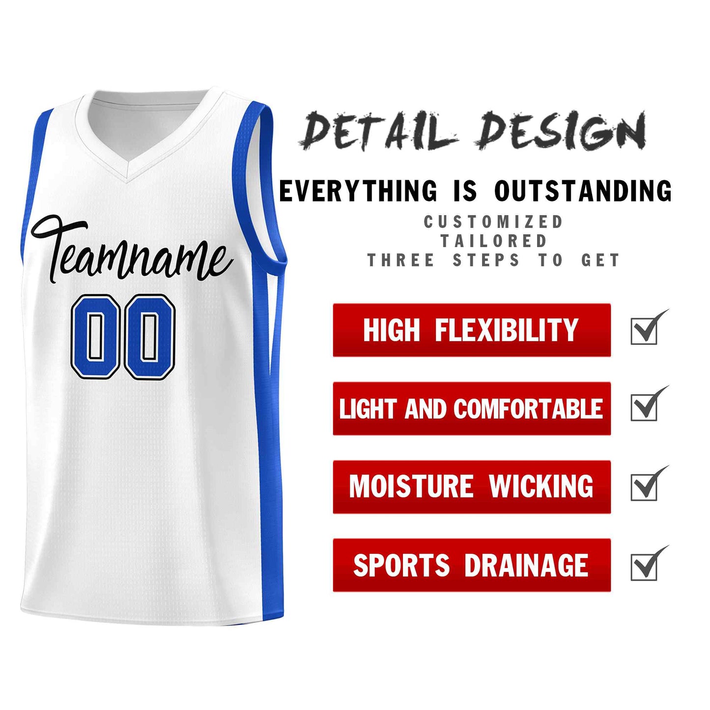 Custom White Black Classic Sets Sports Uniform Basketball Jersey Limited