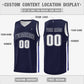 Custom Navy White Classic Tops Fashion Sportwear Basketball Jersey Limited