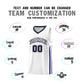 Custom White Navy Classic Sets Sports Uniform Basketball Jersey Limited