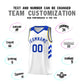 Custom White Royal Classic Sets Sports Uniform Basketball Jersey Limited