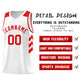 Custom White Red Classic Sets Sports Uniform Basketball Jersey Limited