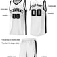 Custom White Black Classic Sets Sports Uniform Basketball Jersey Limited