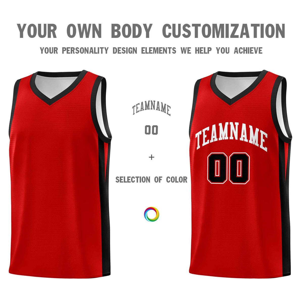 Custom Red White Classic Sets Sports Uniform Basketball Jersey Limited