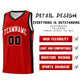 Custom Red White Classic Sets Sports Uniform Basketball Jersey Limited