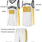 Custom White Black Classic Sets Sports Uniform Basketball Jersey Limited