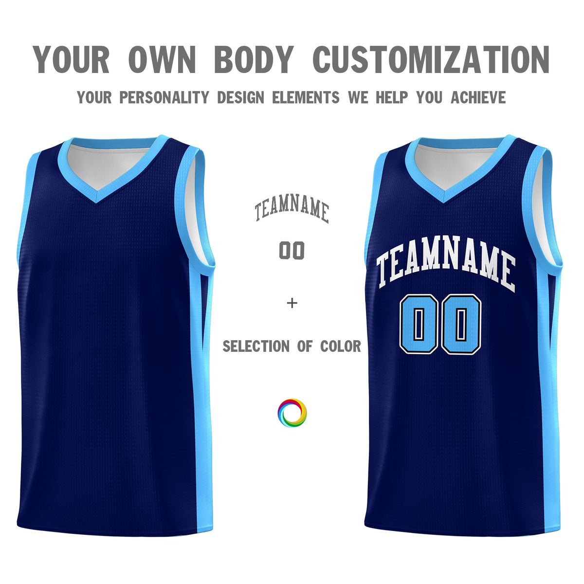 Custom Navy White Classic Tops Mesh Sport Basketball Jersey Limited