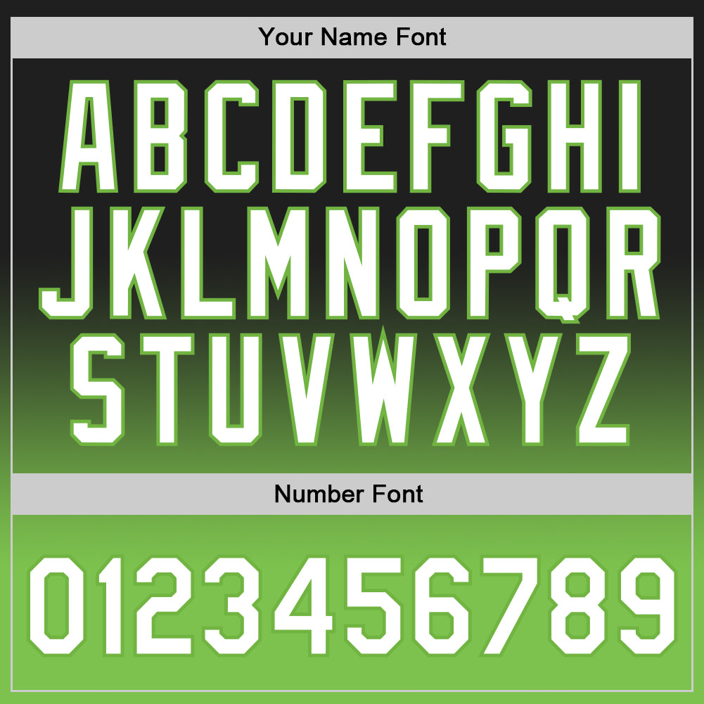 Custom Navy White-Neon Green Authentic Fade Fashion Basketball Jersey Limited