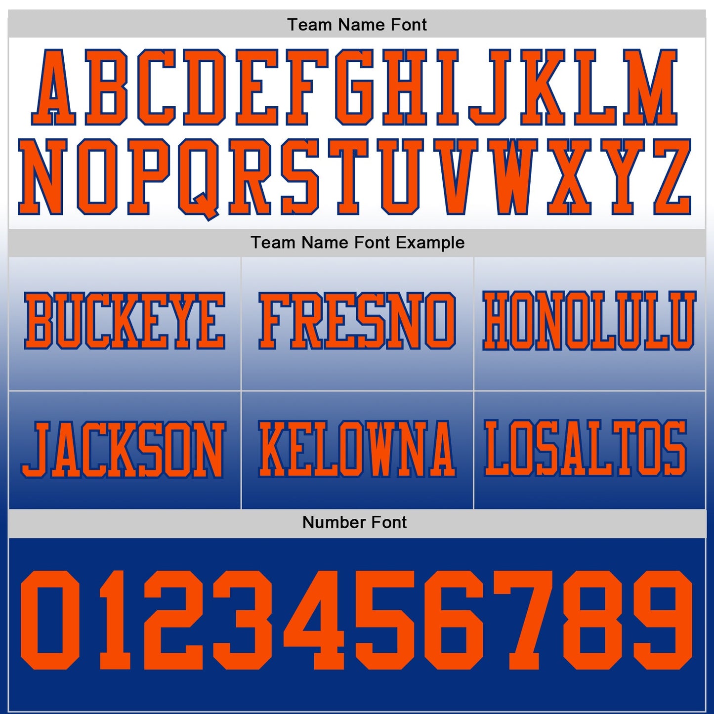 Custom White Orange-Royal Authentic Fade Fashion Football Jersey Limited