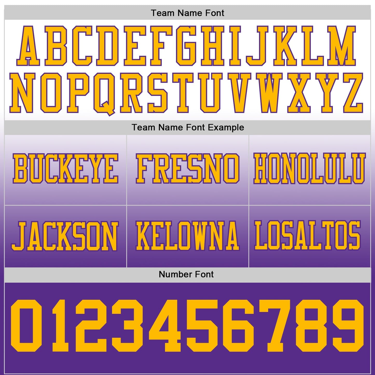 Custom White Gold-Purple Authentic Fade Fashion Football Jersey Limited