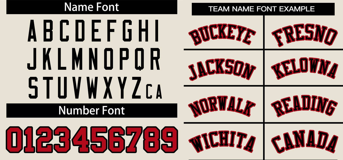 Custom Cream Red-Black Classic Style Authentic Pullover Baseball Jersey Limited