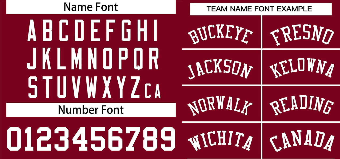 Custom Crimson Classic Style Authentic Pullover Baseball Jersey Limited