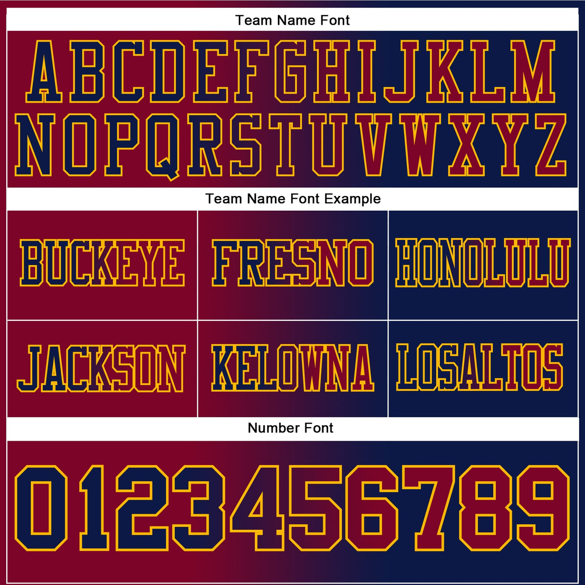 Custom Navy Maroon-Gold Authentic Gradient Fashion Football Jersey Limited