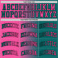 Custom Teal Pink-Black Authentic Gradient Fashion Basketball Jersey Limited