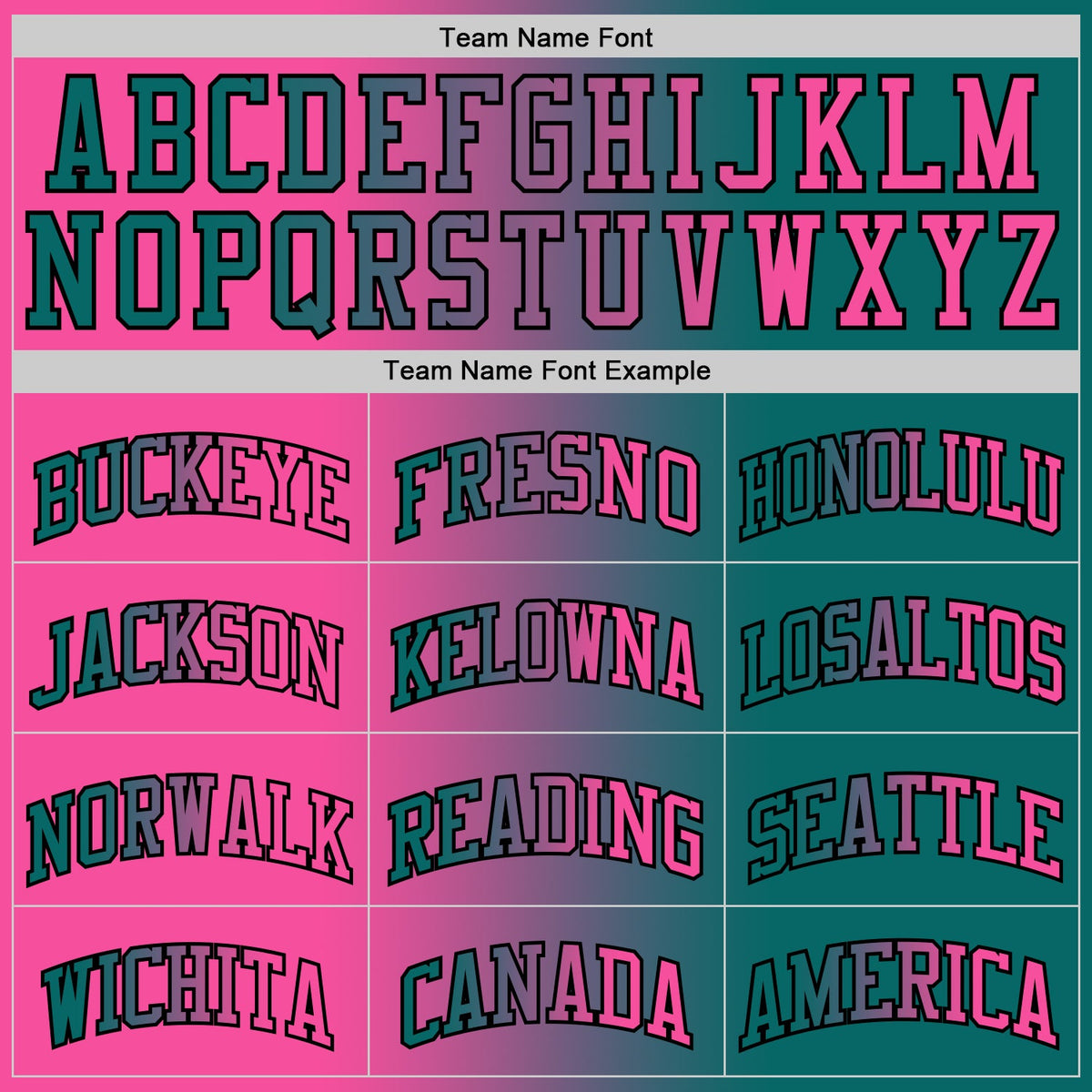 Custom Teal Pink-Black Authentic Gradient Fashion Basketball Jersey Limited