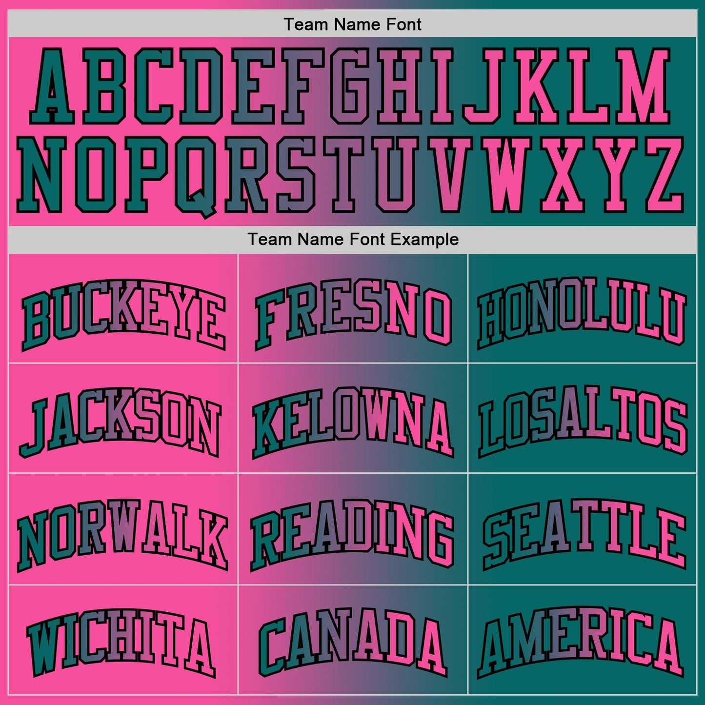 Custom Teal Pink-Black Authentic Gradient Fashion Basketball Jersey Limited