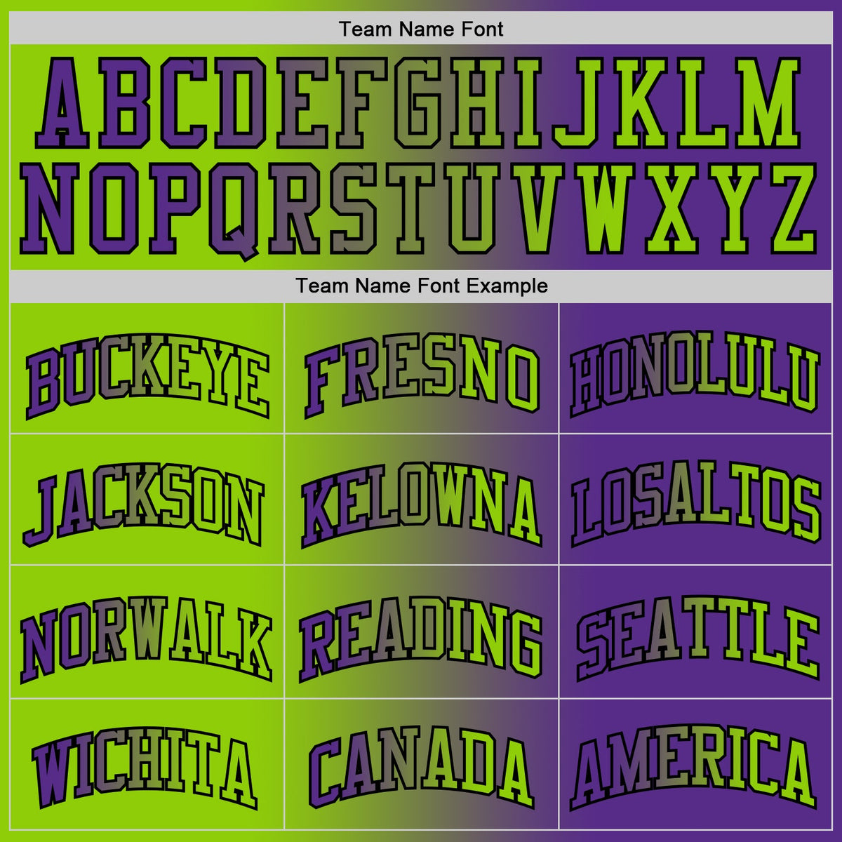 Custom Purple Neon Green-Black Authentic Gradient Fashion Basketball Jersey Limited