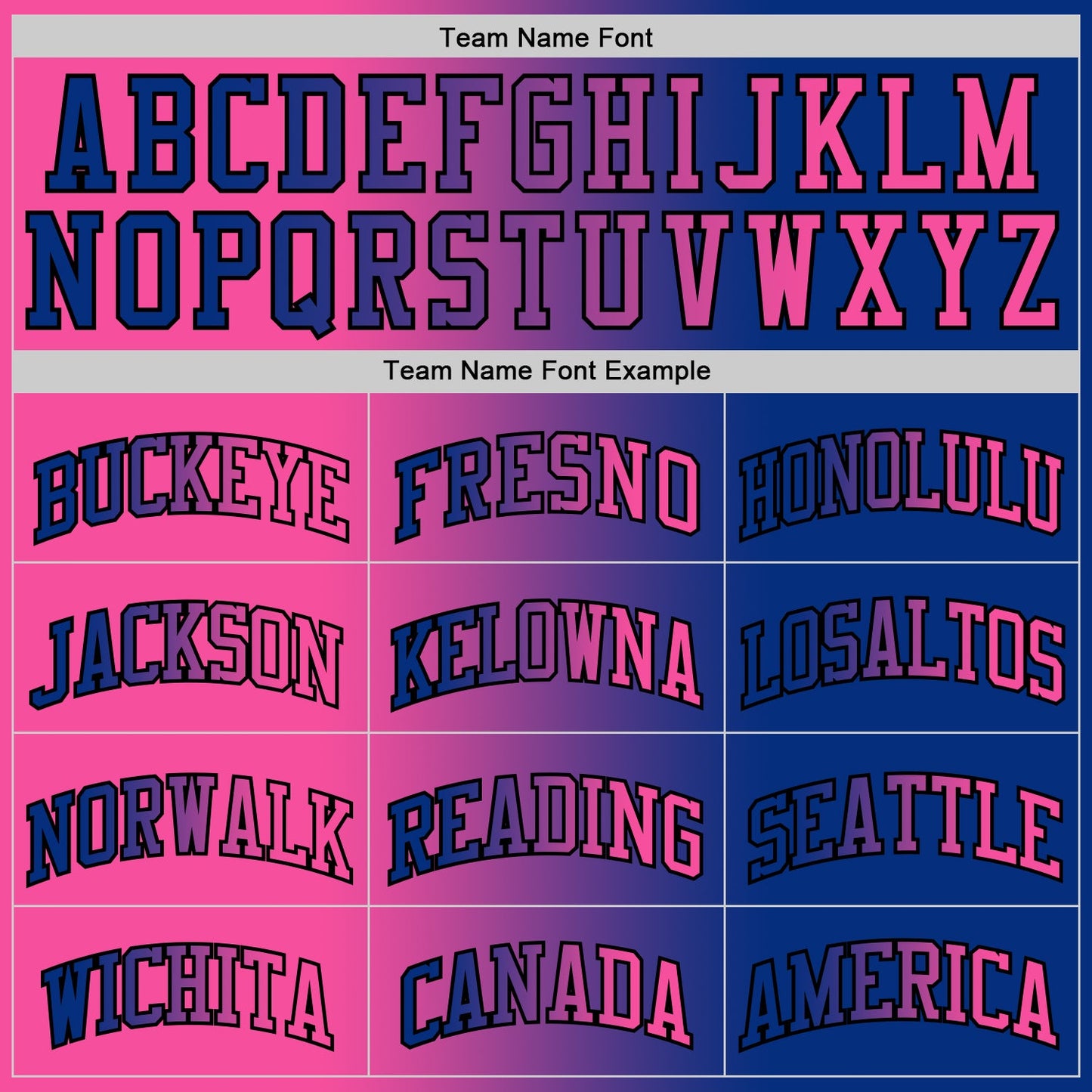 Custom Royal Pink-Black Authentic Gradient Fashion Basketball Jersey Limited