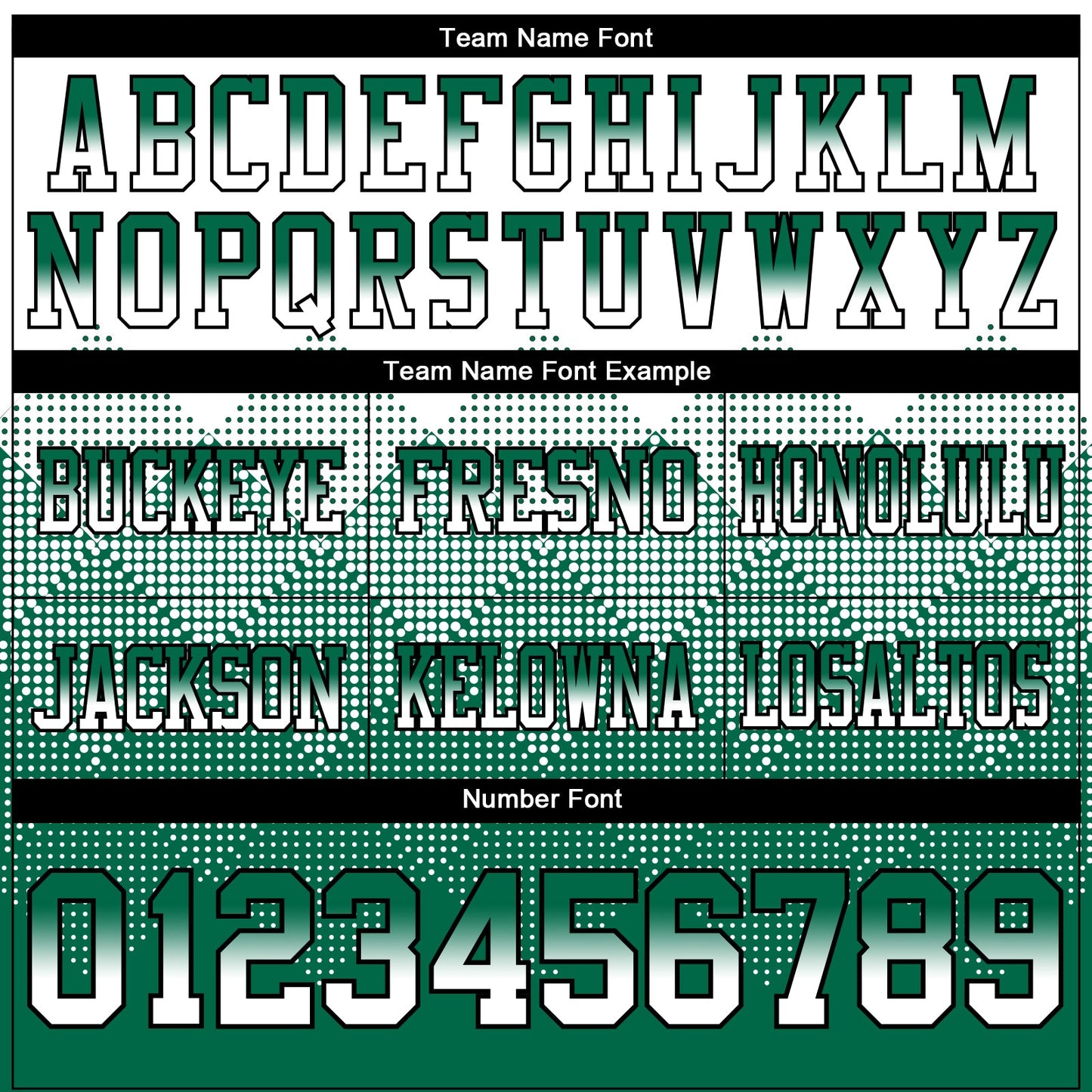 Custom White Kelly Green-Black Authentic Gradient Square Shape Flag Football Jersey Limited