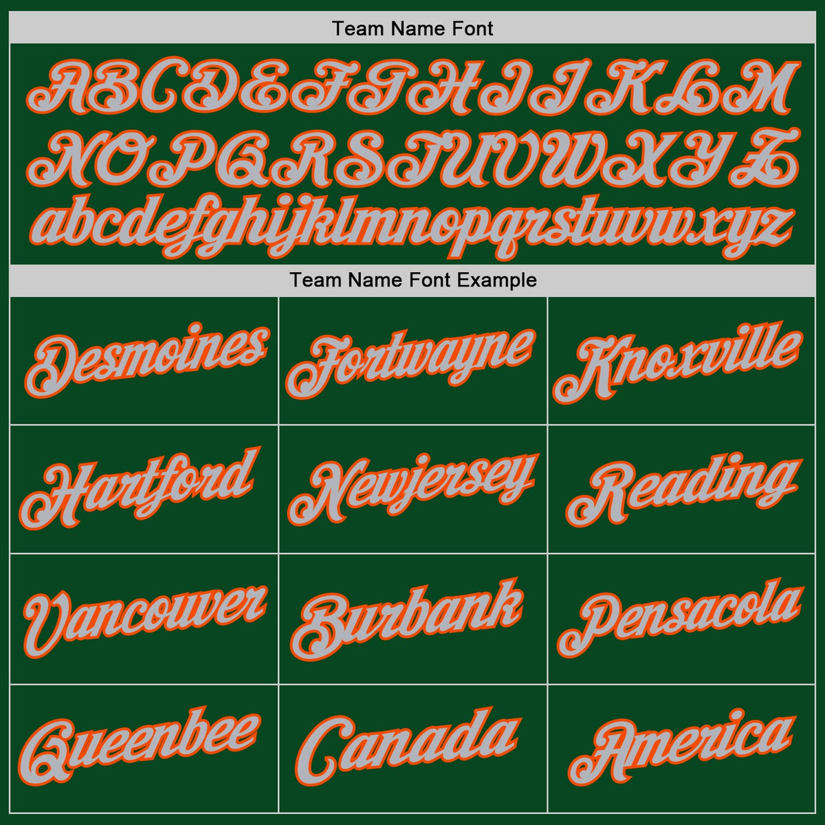 Custom Green Orange-Gray Authentic Throwback Basketball Jersey Limited