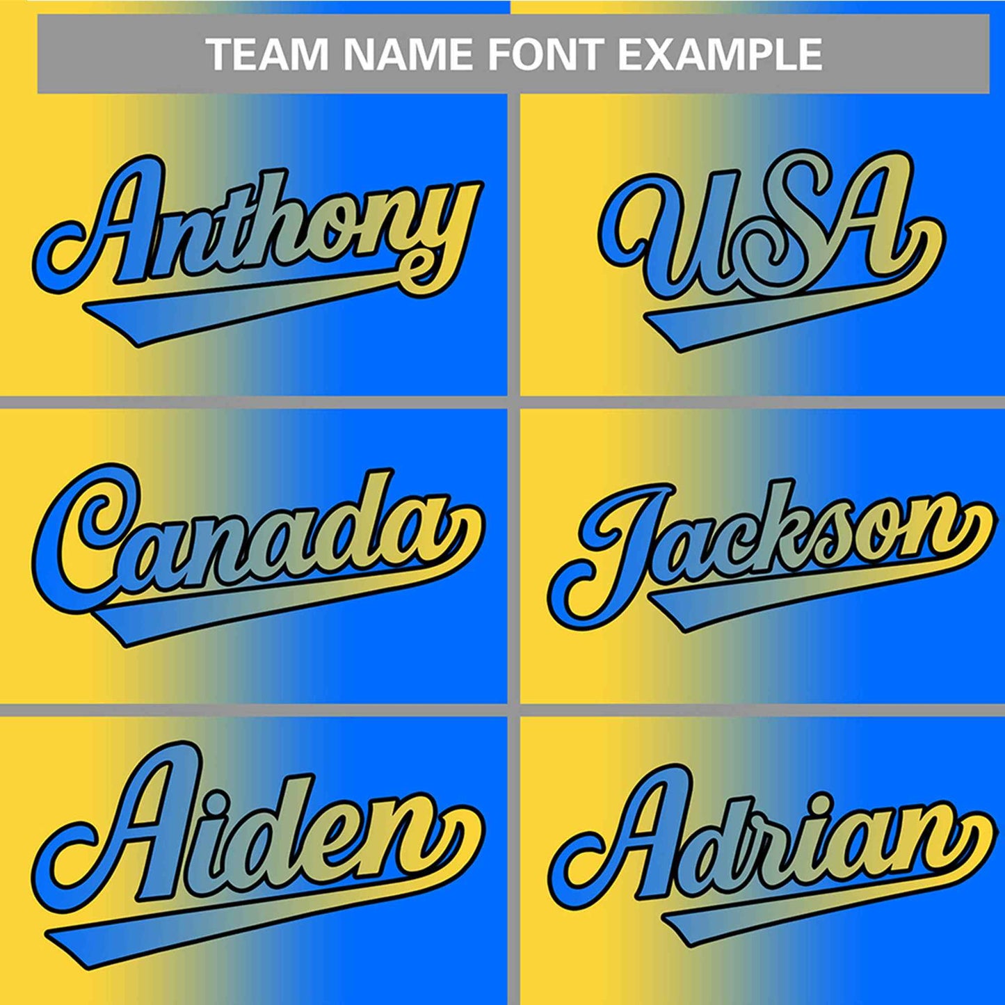 Custom Powder Blue Gold-Black Gradient Fashion Authentic Baseball Jersey Limited