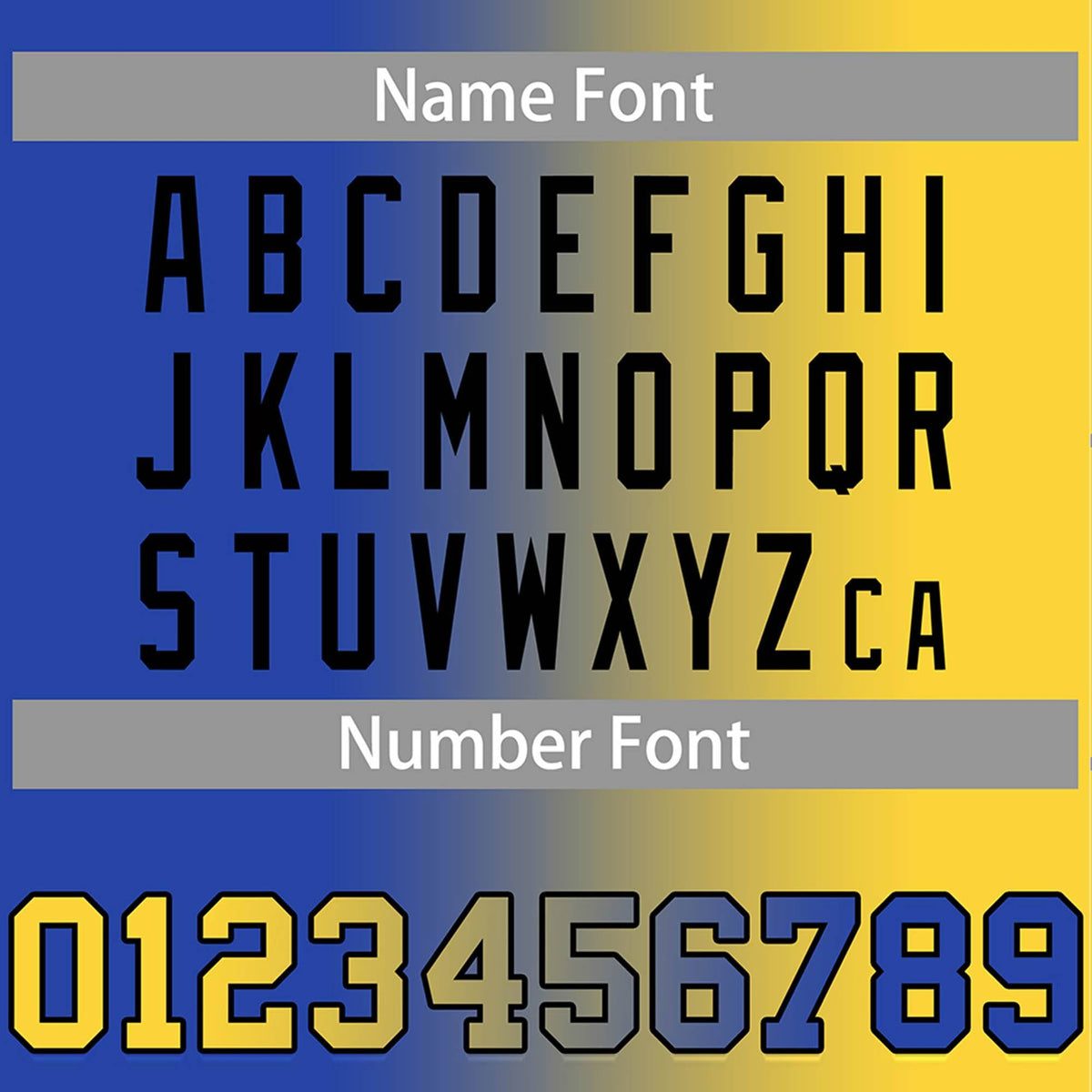 Custom Royal Yellow-White Gradient Fashion Authentic Baseball Jersey Limited