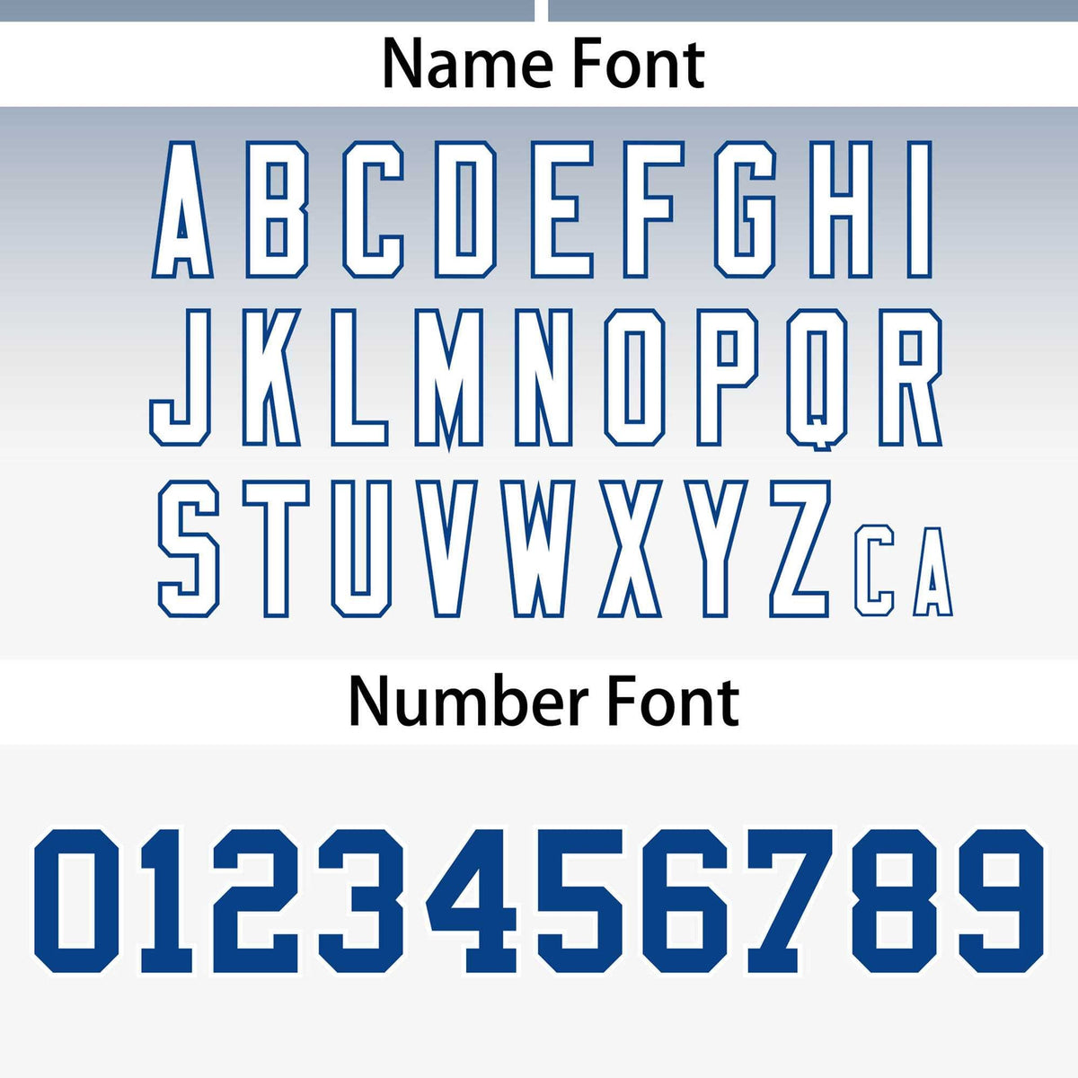 Custom Blue White-Royal Gradient Fashion Authentic Pullover Pinstripe Baseball Jersey Limited