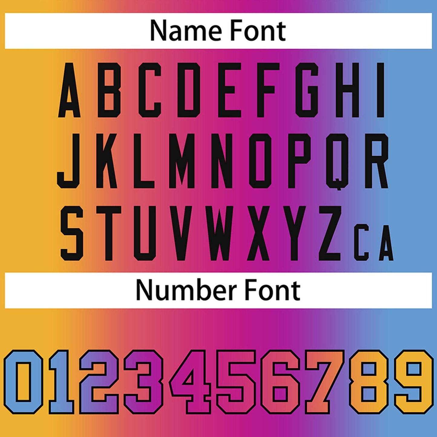 Custom Yellow Light Blue-Black Gradient Fashion Authentic Baseball Jersey Limited