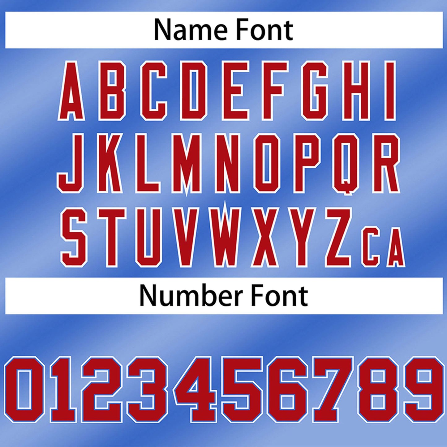 Custom Powder Blue Red-White Gradient Fashion Authentic Baseball Jersey Limited