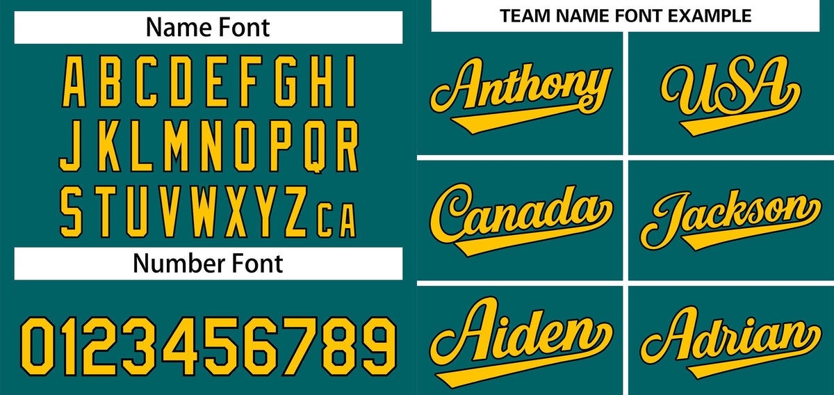 Custom Teal Yellow-Black Classic Style Authentic Baseball Jersey Limited