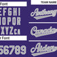 Custom Purple Gray-White Classic Style Authentic Baseball Jersey Limited