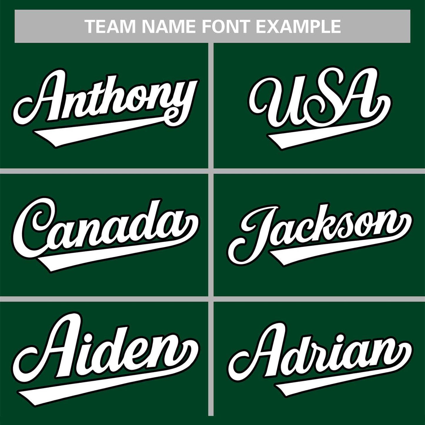 Custom Green White-Black Classic Style Authentic Baseball Jersey Limited