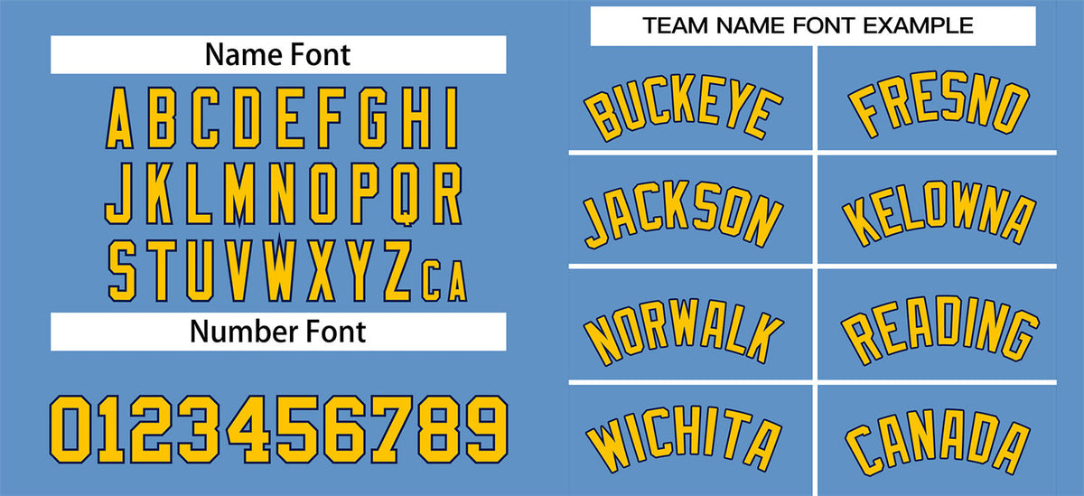 Custom Light Blue Yellow-Navy Classic Style Authentic Baseball Jersey Limited