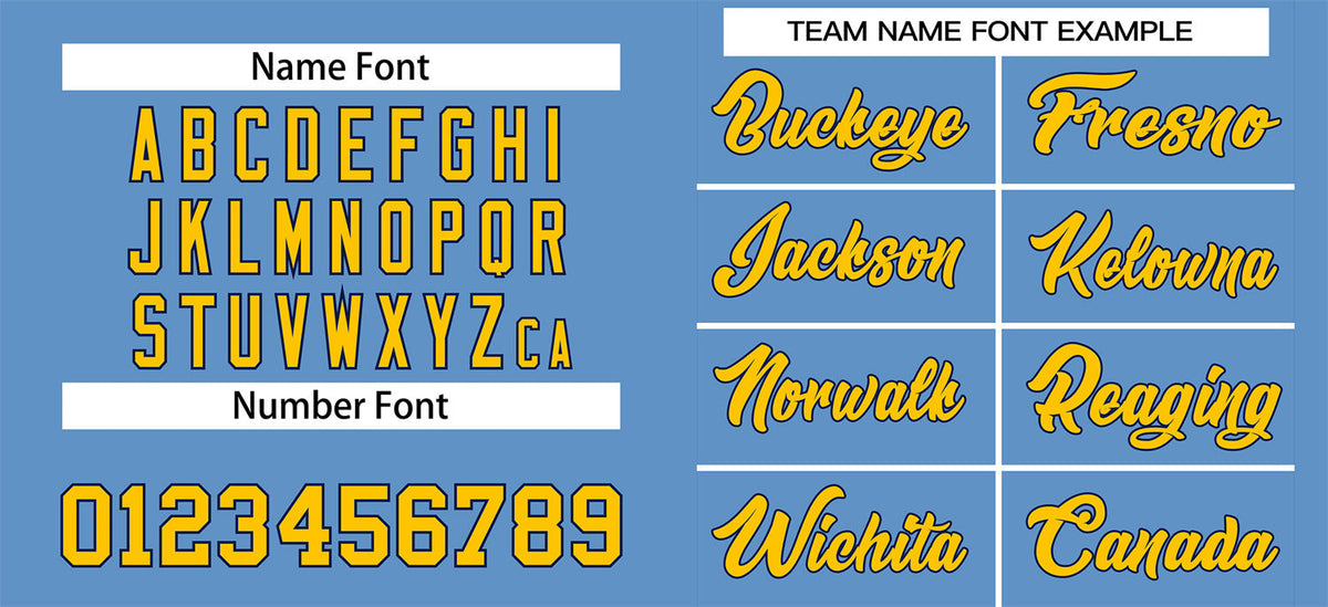 Custom Light Blue Gold-Navy Classic Style Authentic Baseball Jersey Limited