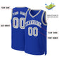Custom Royal Gray-White Classic Tops Basketball Jersey Limited