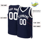 Custom Navy White Classic Tops Basketball Jersey Limited