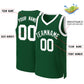 Custom Green White Classic Tops Basketball Jersey Limited