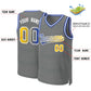 Custom Dark Gray Royal-White Classic Gradient Fashion Tops Basketball Jersey Limited