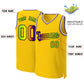 Custom Yellow Purple-Black Classic Gradient Fashion Tops Basketball Jersey Limited