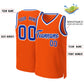 Custom Orange Royal-White Classic Tops Basketball Jersey Limited